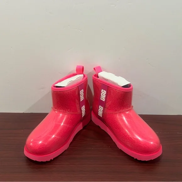 Ugg, Girls, Classic Clear Mini, 1112386K, Pink - Picture 7 of 11